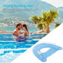 Inflatable Pool Float Chair - Floating Swimming Pool Water Chair Tube Lounger