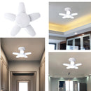 5+1 Leaves E27 Folding Garage Leaf Light Mini LED Household Bulb (165-265V)