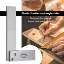 90 Degree Angle Ruler Woodworking Right Angle Protractor Measure Inclinomet