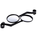 2Pcs Cycling Bike Bicycle Handlebar Flexible Safe Rear View Rearview  Newly