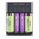 4 Slots Smart Charger Power Rechargeable Battery for Lithium 1.2V Ni-MH/Ni-Cd
