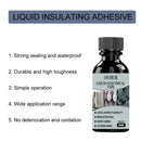 Waterproof UV Protection Liquid Insulation Insulating Glue (White 50ml)