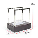 Newtons Cradle Balance Ball with Base Physics Teacher Toys for Office Home