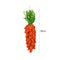 Wall Hanging Cotton Linen Cloth Carrot Ornament Pendant Easter Decoration