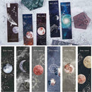 Universal Poetry Bookmarks Set 30 Pcs Pack - Cute Astronaut Poems-Boo Space J9C1
