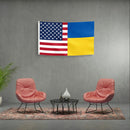 90x150cm Stars and Stripes Blue Yellow Ukraine National Flag Banner No Flagpole