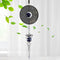 DIY Rotating Wind Chime Novelty Metal Hanging Sculpture Wind Chime Bell (B)
