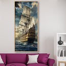 5D Diamond Embroidery Sea Sailboat Mosaic Home Decor Drawing for Wall Gifts