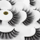 Fluffy Handmade False Eyelashes Eye Lashes Extension Thick Cross 5D Mink Hair