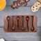 Silicone Chocolate Spoon Baking Non-stick Biscuit Cake Jelly Candy Molds Newly