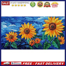 DIY Acrylic Paint by Numbers Beautiful Flower Coloring Drawing Gift Home Deco