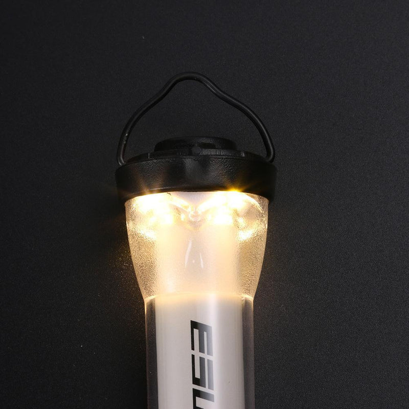 LED Lamp Adjustable Lighthouse Flashlights USB Charging for Outdoor (White A)