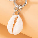 Fashion Shell Pendant Bracelet Summer Beach Metal Chain Bracelets for Women