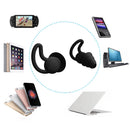 Silicone Ear Plugs Sound Insulation Anti Noise Sleeping Earplugs (Black) Newly