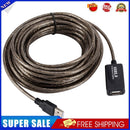 USB2.0 Male to Female Active Repeater Extension Cable Cord Adapter (10m)