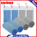 4pcs Yoga Sport Cold Cooling Towel Running Football Microfiber Summer Ice Towels