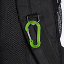 #A 6pcs Outdoor Camping Carabiner Clips Hiking Mountaineering Buckle Gadgets