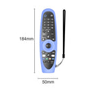 Y38 Remote Control Case for LG AN-MR600 AN-MR650 AN-MR20GA (Luminous Blue)