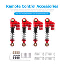 4 Packs RC Crawler Truck Spring Shocks Absorber Damper for Axial SCX24 1/24