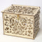 Wood Wedding Card Box DIY Mr Mrs Hollow Love Pattern Wedding Party Supplies