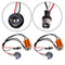 2pcs 50W LED Automobile Brake Turn Signal Light Load Resistor Fix Error Flash