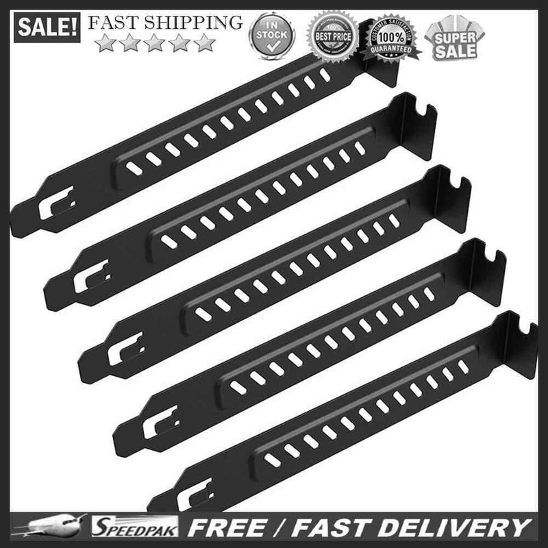 5pcs Heat Dissipation PCI Baffle Expansion Slot Cover Plate for Computer PC