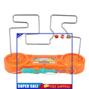Maze Game Buzz The Wire Game Electric Shock Bump Maze Game (Orange)