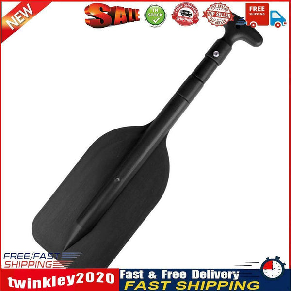 Retractable Portable Telescope Rafting Boat Paddle for Water Sport (Black) Newly