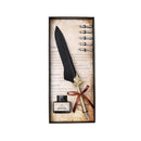 Retro Feather Dip Pen Writing Ink Set Quill Pen Fountain Pens Gift Box