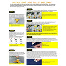 Professional Quality Windshield Repair Glass Corrector 2Q6W F5 Set Q2E2