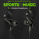 Wireless Headset Bluetooth-compatible 5.0 Sports Running Ear-hook Waterproof
