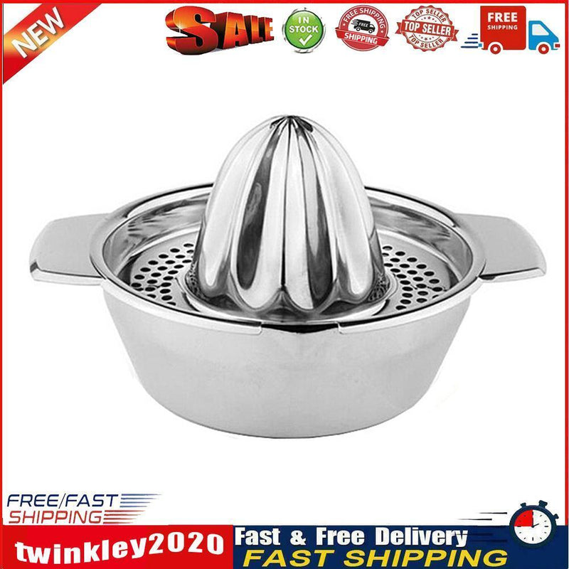 Manual Juicer Portable Stainless Steel Lemon Orange Fruit Squeezer Machine Newly