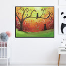 5D DIY Full Drill Diamond Painting Cartoon Cats Cross Stitch Embroidery Kit