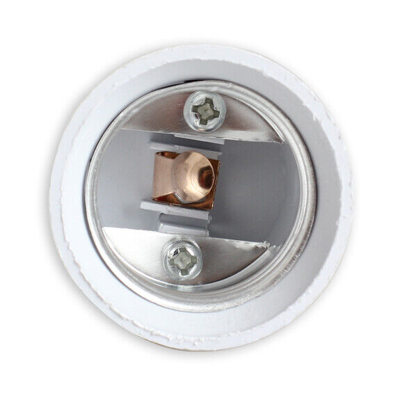 E27 to E27 Extension Socket Base CLF LED Halogen Bulb Lamp Adapter KO