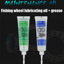 Portable Baitcasting Grease + Lubricant Oil For Fishing Reel Bearing