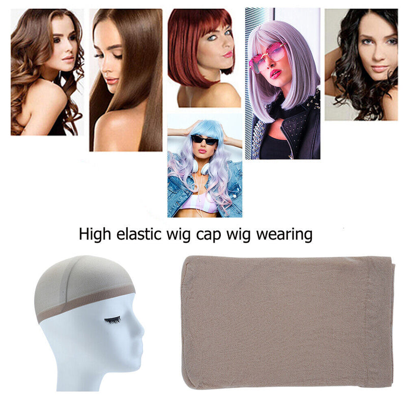Women Wig Net Liner Nylon Hair Making Streching Elastics Snood Headgear