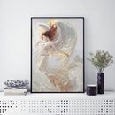 5D DIY Full Drill Diamond Painting Angel Cross Stitch Mosaic Kit Bedroom Decor