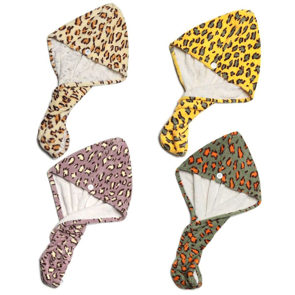 Water Absorbing Dry Hair Turban Microfiber Hair Towel Hair Dry Hat Shower Cap