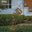 LED Shower Solar Light String Waterproof Yard Art Light (With Support B) Newly