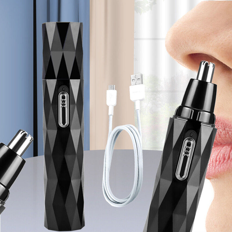 Electric Nose Hair Trimmer Men Nose Cleaning Remover Rechargeable Scissors Newly