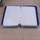 Portable 80pcs Capacity Disc CD DVD Wallet Storage Organizer Case(Blue)
