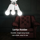 E27 Adjustable Lamp Holder LED Bulb Socket Base Adapter Converter (5-head) Newly