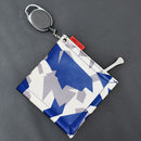 Double-Sided Golf Ball Wiping Towel Cloth with Carabiner Hook Golf Accessories