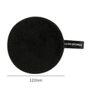 Washable Reusable Make Up Remover Wipe Pad Face Cleansing Puff (Black) Newly