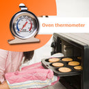 Food Temperature Stand Up Dial Oven Thermometer Stainless Steel Gauge Supplies