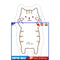 Dishwashing Sponge - Water Absorption & Quick Dry Compressed Wood Pulp Spon