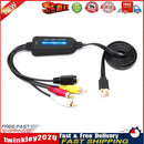 Portable USB Audio Video Capture Card Adapter DVD Video Capture Converter Newly