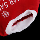 Dog Cat Pet Clothes Word Print Red T-shirt Xmas Pullover Coat  S Size Hot