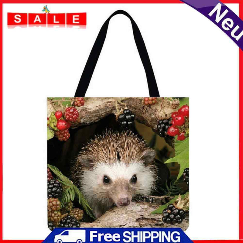 The Dragon Good Women's Hedgehog Shoulder Bag, Large Capacity, 40x40cm