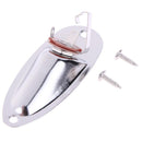 1pc Electric Boat Style Guitar Pickup Output Jack Plate Socket Accessories